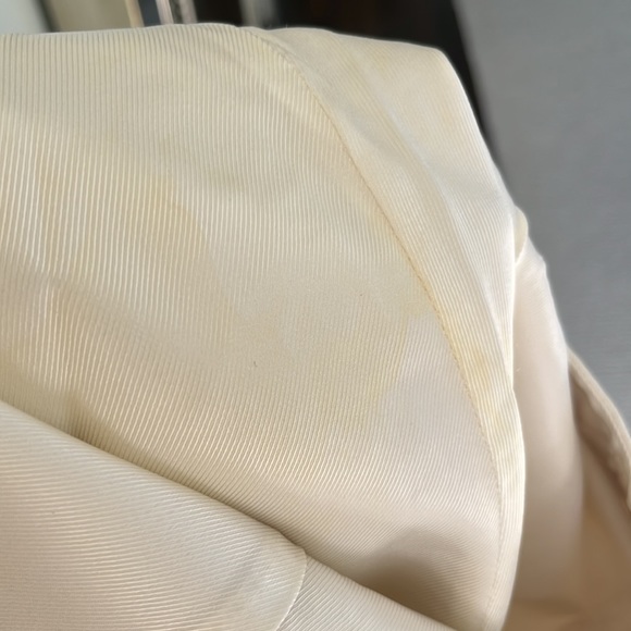 Gucci off weight size 40 white cream pants with leather detail - Picture 8 of 8